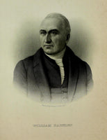 1888 Engraving Hon. William Bartlet Essex Newburyport Ma. History Genealogy