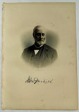 1888 Engraving John James Marsh Essex County Mass. Genealogy History