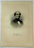 1888 Engraving Richard Saltonstall Rogers Essex Salem Ma. Genealogy History