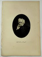 1888 Engraving ROBERT RANTOUL Essex County Beverly Ma. Genealogy History