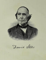 1888 Engraving DAVID STILES Essex County Middleton Ma. Genealogy History