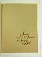 1968 Second Annual U. S. ARMY BALL Association Los Angeles Ca. Program & Menu