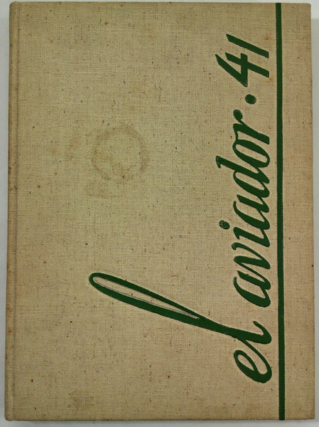 1941 EXCELSIOR UNION HIGH SCHOOL Norwalk California Yearbook Annual El Aviador