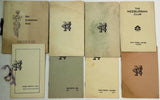 Lot of 23 Old Vintage THE NEEBURBAN CLUB Old Town Maine Meetings Lecture Program