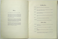 1966 Vintage Menu ITALY WINE TASTING FESTIVAL Watergate E. Washington DC