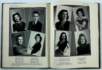 1942 Original PARIS JUNIOR COLLEGE Paris Texas Yearbook Annual Galleon