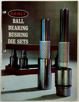 1978 Vintage DANLY BALL BEARING BUSHING Die Sets Catalog