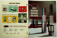 1978 Vintage DANLY BALL BEARING BUSHING Die Sets Catalog