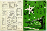 1969 Vintage Menu & Cocktails REUBEN'S RESTAURANT New York Celebrity Caricatures