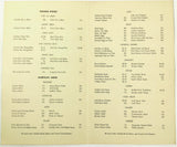 1930's Vintage Menu NIAGARA HOTEL & RESTAURANT Fort Lake Erie Ontario Canada