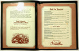 Vintage Full Size Menu BARCLAY'S MEAT & PRODUCE Restaurant South Bend Indiana