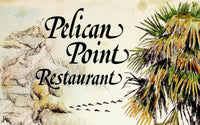 Vintage JOE PINCKNEY Art Menu PELICAN POINT RESTAURANT Hilton Head Island S.C.