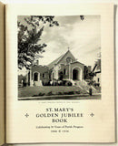 1936 ST. MARY'S EPISCOPAL CHURCH St. Paul MN Golden Jubilee Book 50 Years Parish