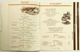 1983 Vintage Room Service Menu SAN FRANCISCO AIRPORT HILTON Hotel California