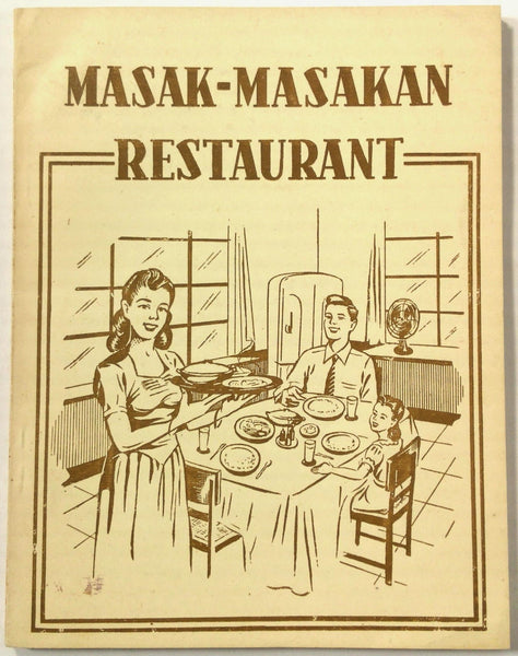 Vintage Indonesian Cookbook MASAK MASAKAN RESTAURANT Resep Tja Theng Soep Tito