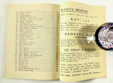 Vintage Indonesian Cookbook MASAK MASAKAN RESTAURANT Resep Tja Theng Soep Tito