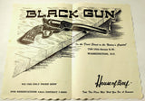 1960's Vintage Menu Place Mat Coaster Lot BLACK GUN ON DEAD STREET Washington DC