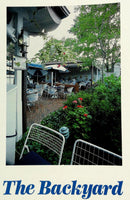 1985 Original Vintage Menu THE PADDOCK & BACKYARD Restaurant Hyannis Cape Cod MA