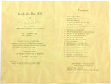 1930 Menu Mid-Winter BOARD OF TRADE Inside The Red Mill Willard Hotel Washington