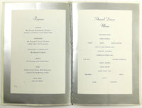 May 1 1930 Annual Dinner Menu U.S. CHAMBER OF COMMERCE Washington Auditorium DC