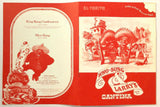 1981 Vintage Menu WHO SONG AND LARRY'S CANTINA El Torito Restaurant Orange CA