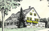 1970's Vintage Menu TOWN & COUNTRY INN & Resort Shelburne New Hampshire