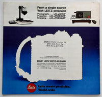 Vintage Leica Leitz R3-MOT Perfect Photography Catalog Brochure Bodies Lenses