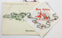 1957 Vintage Christmas Day Menu UNIVERSITY OF KANSAS MEDICAL CENTER Dietetics