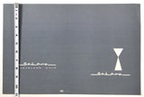 1960's Original Unfolded Vintage Menu Lot (3) SAHARA RESTAURANT Cleveland Ohio