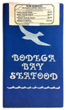 1970's Vintage Menu BODEGA BAY SEAFOOD Restaurant & Fish Market Thousand Oaks CA