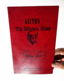 1970's Vintage WINE LIST Menu KEITH'S MAVERICK ROOM Restaurant Studio City CA