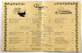 1988 Vintage Menu PEPPE'S RISTORANTE Italian Restaurant East Stroudsburg PA