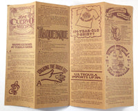 1975 Vintage Brochure JOSE CUERVO NOTICIAS Vol 1 Num 1 Worms White Gold Tequila