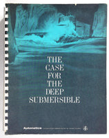 1964 AUTONETICS Case For Deep Submersible R. Terry Ocean Submarine Bathyscaph
