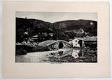 1901 Pootoo Island Bridge China Photogravure Photograph