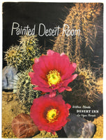 1958 Vintage Menu WILBUR CLARK'S DESERT INN Painted Desert Room Las Vegas NV