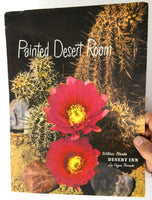 1958 Vintage Menu WILBUR CLARK'S DESERT INN Painted Desert Room Las Vegas NV