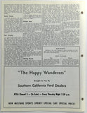 1960's MELING RANCH - RANCHO SAN JOSE Baja Mexico Happy Wanderers Barnard Map