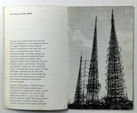 1961 Original Booklet By THE COMMITTEE For SIMON RODIA'S Towers In WATTS CA.