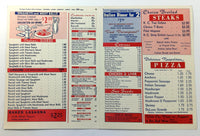 1960's Original Vintage Menu ITALIAN GARDENS Restaurant Kansas City Missouri