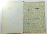 1960's Flocked Menu MER & JACKIE'S SUPPER CLUB New London & Five Corners WI