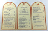 1970's Vintage LUNCH Menu TANGIER RESTAURANT & CABARET Akron Ohio