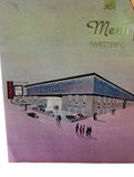 1960's Vintage Western MYSTERY Restaurant Menu JAPAN ? Hotel ? Store ? Tokyo ?