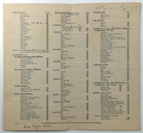 1939 Vintage MIXED DRINKS Menu HOTEL PENNSYLVANIA - MADhattan ROOM Ballroom NY