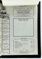 1977 Vintage Menu JACKS OR BETTER Gourmet Restaurant Rockford & Freeport IL