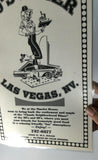 1990's Vintage Laminated Menu OMELET HOUSE 50's DINER Restaurant Las Vegas NV