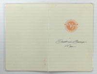 1977 Dessert & Wine List Menu RISTORANTE VILLA PORTOFINO Avalon Catalina CA