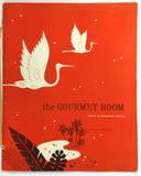 1950's Vtg Menu THE GOURMET ROOM Restaurant Town & Country Hotel San Diego CA