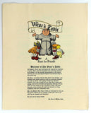 1980's The Vicar's Table Restaurant Original Vintage Menu Wichita Falls Texas