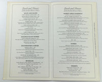 1990's DALLAS HILTON INN Texas Original Room Service Directory & Menu